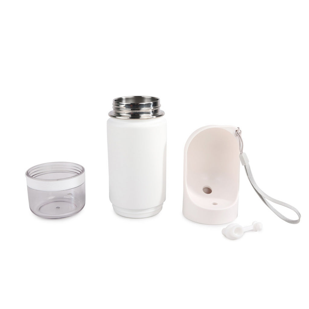 Lifestyle 4 Pets 2-in-1 Stainless Drinking Bottle 400 ml /14 oz