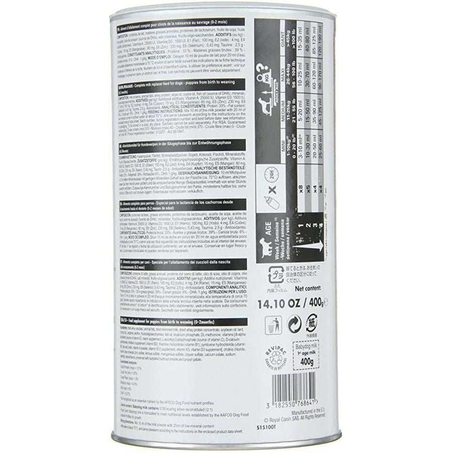 Royal Canin Babydog Milk Replacer 400g