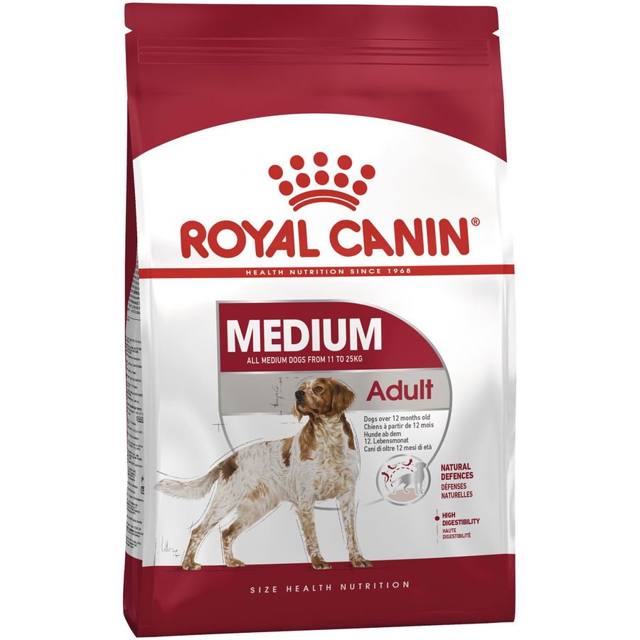 Royal Canin Medium Adult Dog Dry Food 15kg