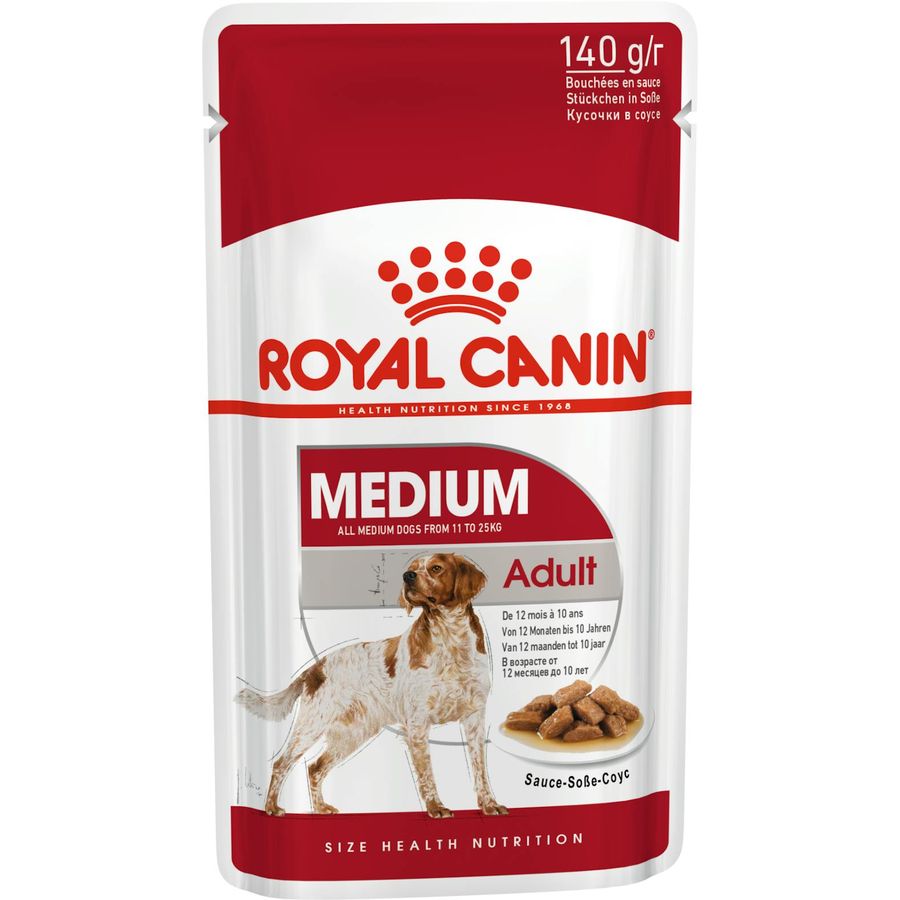 Royal Canin Medium Adult Dog Wet Food 140g