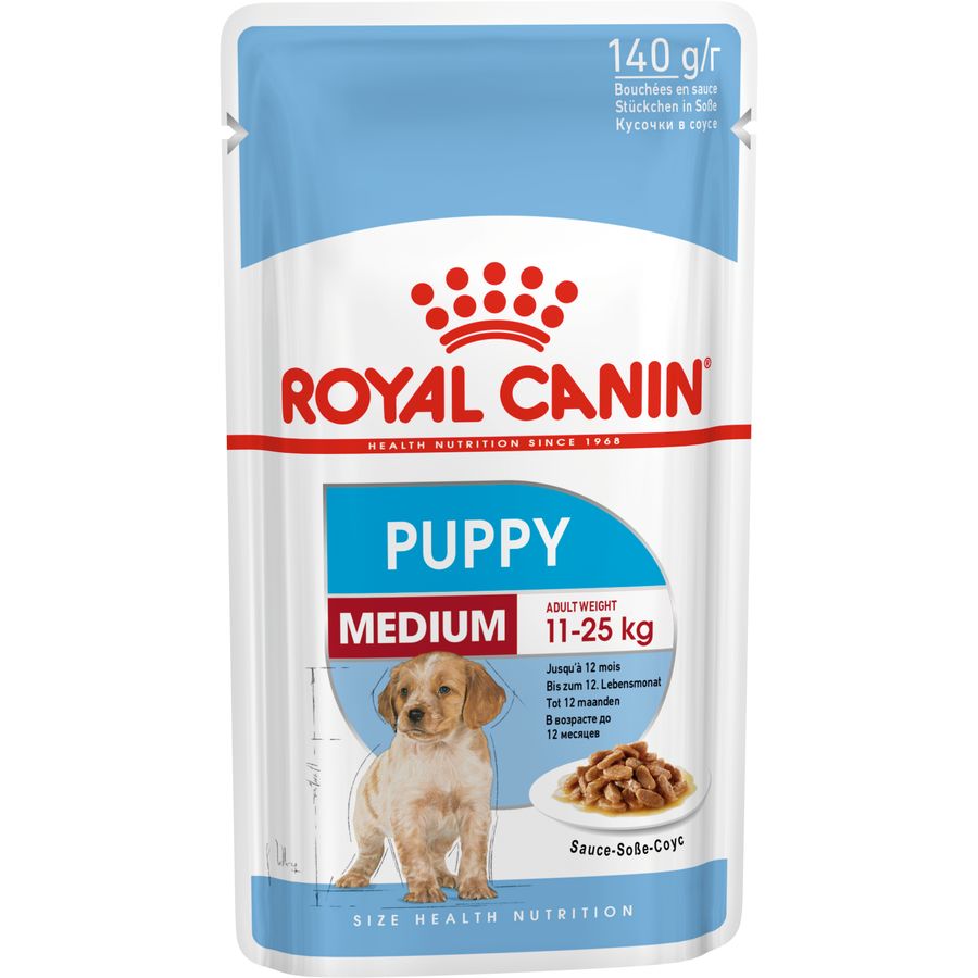 Royal Canin Medium Puppy Wet Food 140g