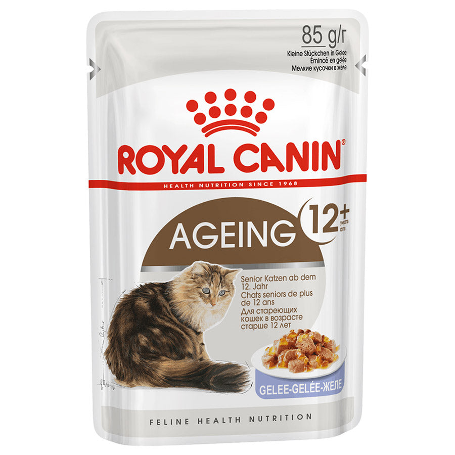 Royal Canin Ageing 12+ Jelly Senior Cat Wet Food 85g