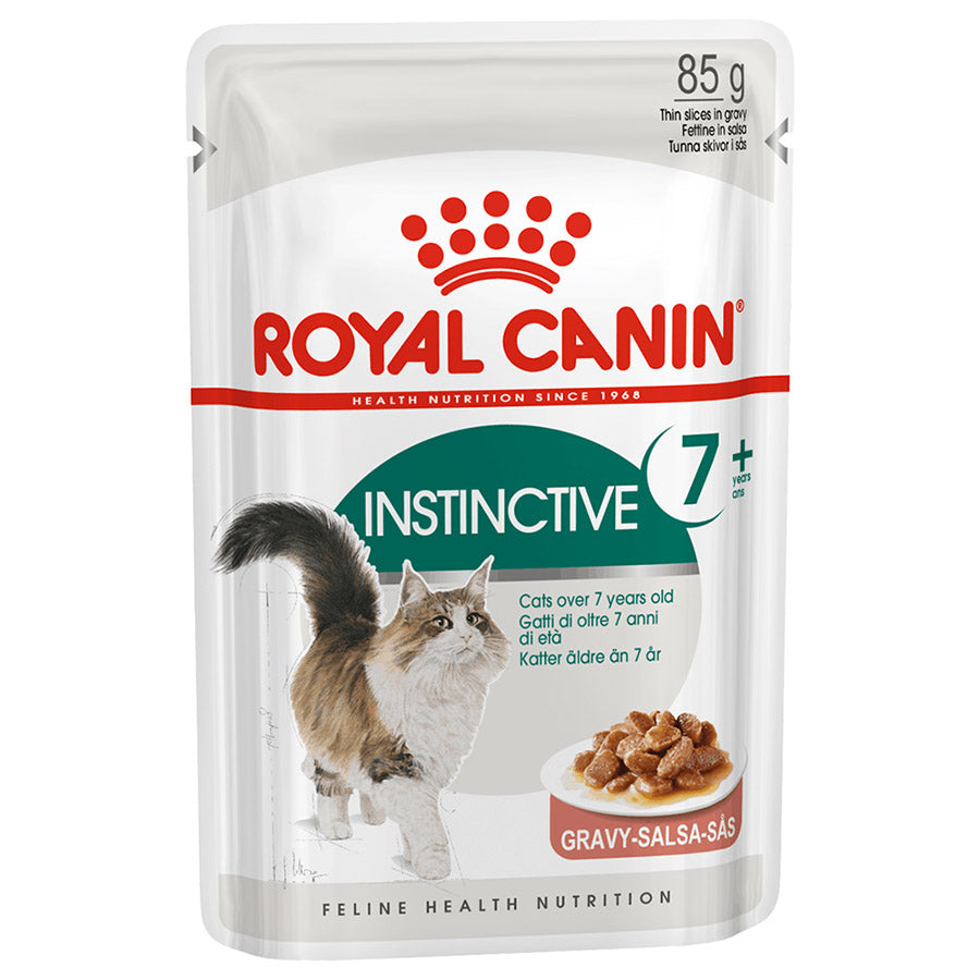Royal Canin Instinctive Adult 7+ Gravy Cat Wet Food 85g