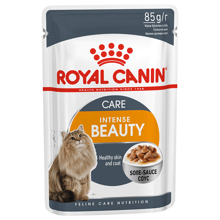 Royal Canin Intense Beauty Gravy Adult Cat Wet Food 85g