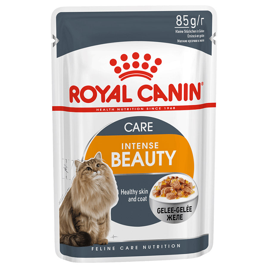 Royal Canin Intense Beauty Jelly Adult Cat Wet Food 85g
