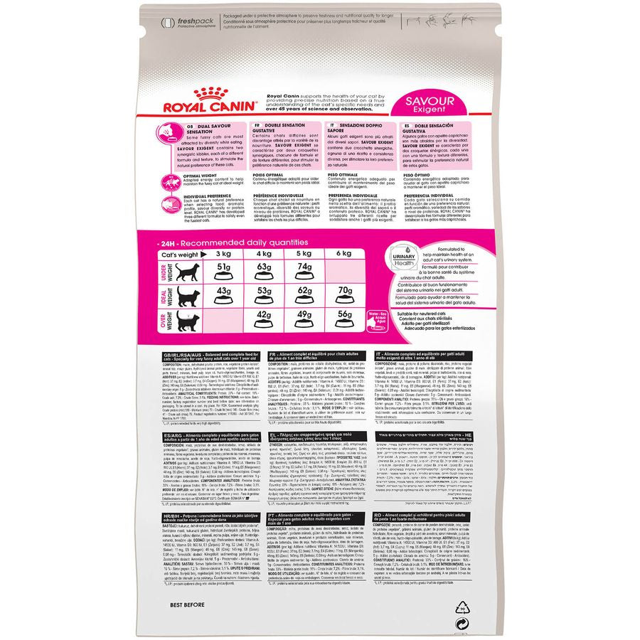 Royal Canin Savour Exigent Adult Cat Dry Food 2kg