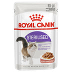 Royal Canin Sterilised Jelly Adult Cat Wet Food 85g