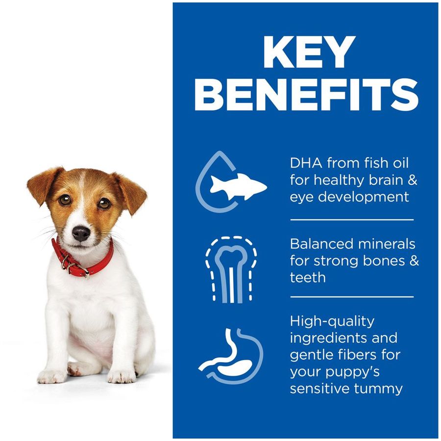 Hill's Science Plan Small & Mini Puppy Dry Food Chicken 1.5kg