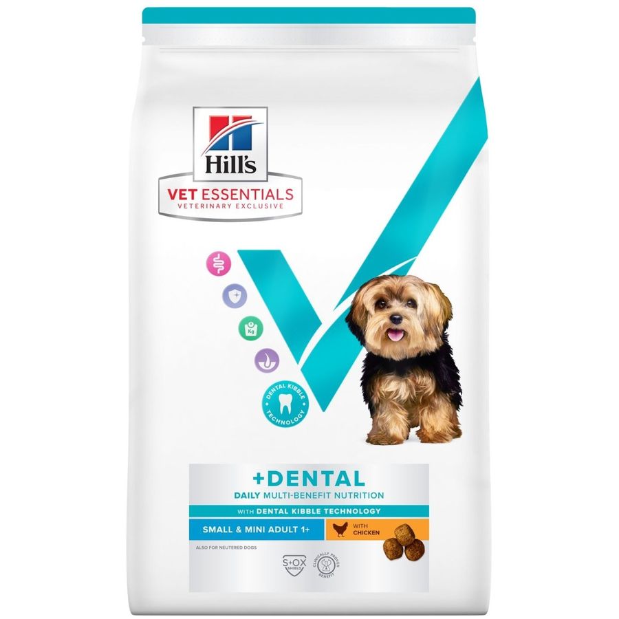 Hill's Vet Essentials Dental Health Adult Small & Mini Dog Dry Food Chicken 2kg