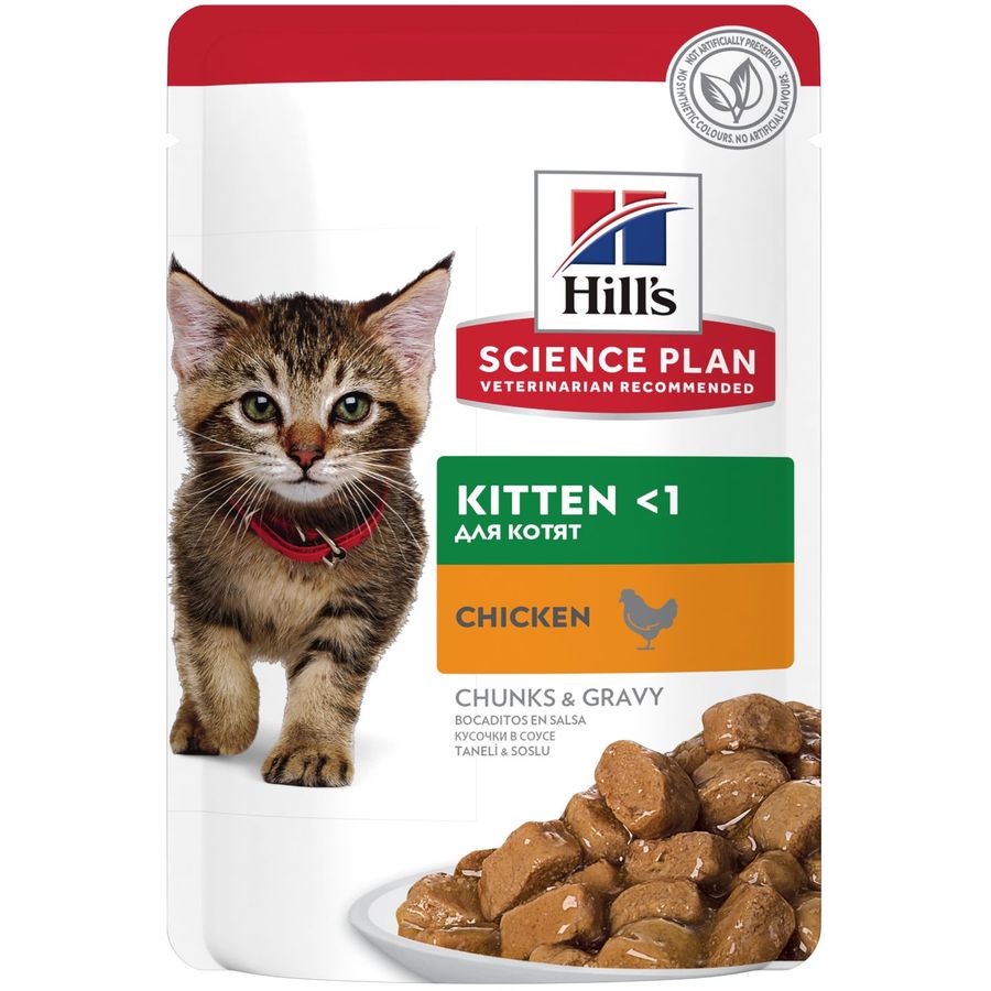 Hill's Science Plan Kitten Wet Food Chicken in Gravy 85g