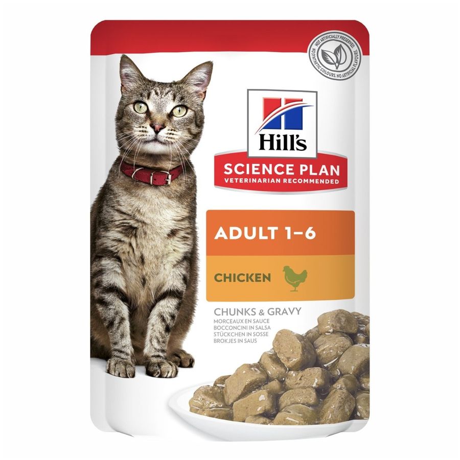 Hill's Science Plan Adult Cat Wet Food Chicken 85g