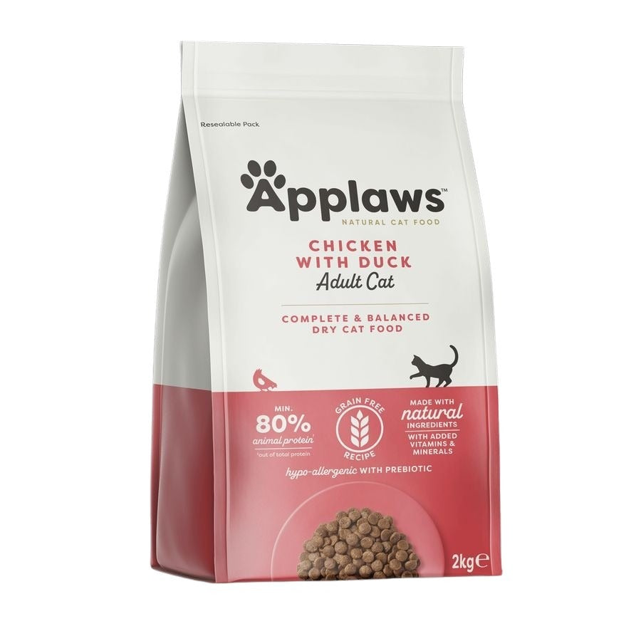 Applaws Dry Adult Cat Food Chicken with Duck 2kg