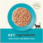 Applaws Wet Adult Cat Food Tuna Fillet in Broth 156g Tin