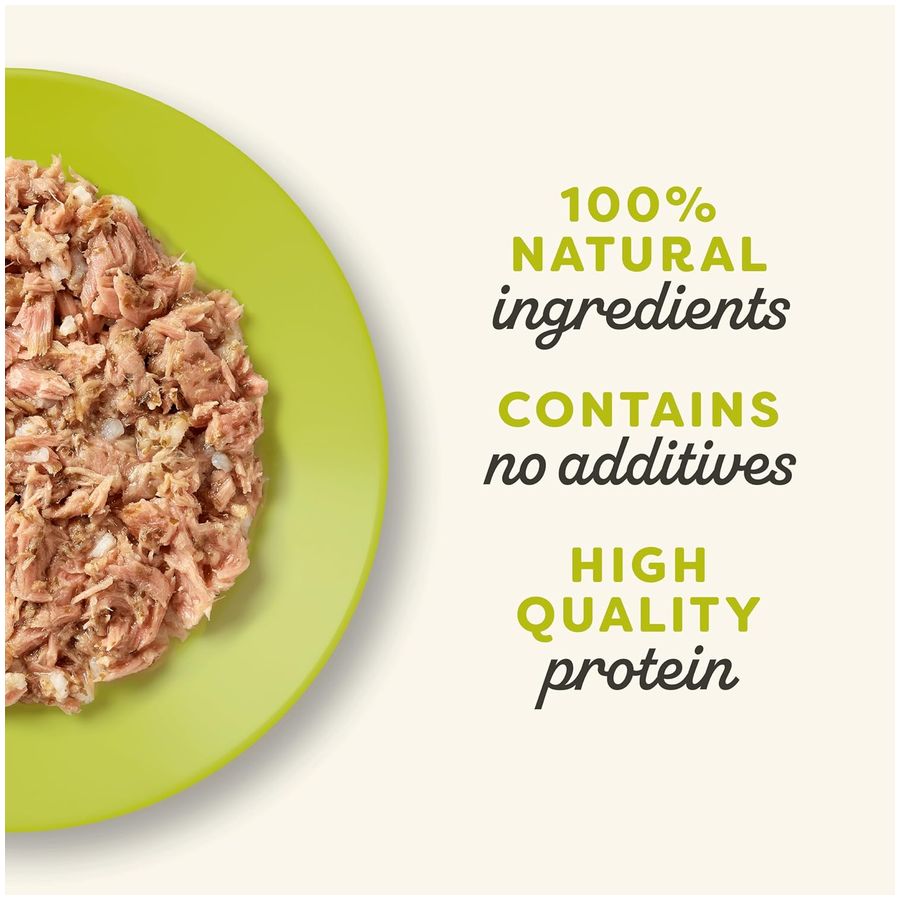 Applaws Wet Adult Cat Food Tuna Fillet with Seaweed in Broth 156g Tin