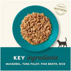 Applaws Wet Adult Cat Food Ocean Fish in Broth 156g Tin