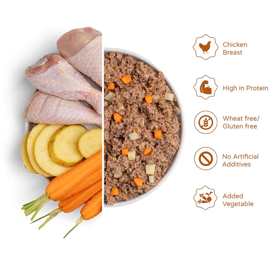 Thrive Complete Wet Dog Food Chicken 440g Can