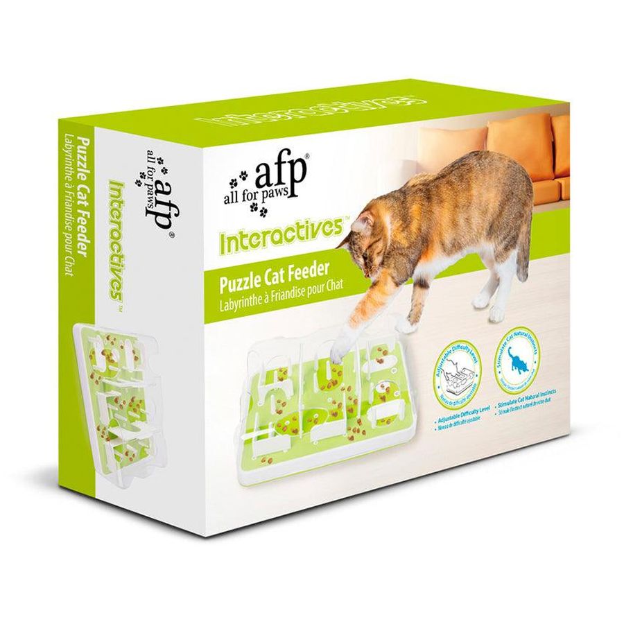All for Paws Puzzle Cat Feeder