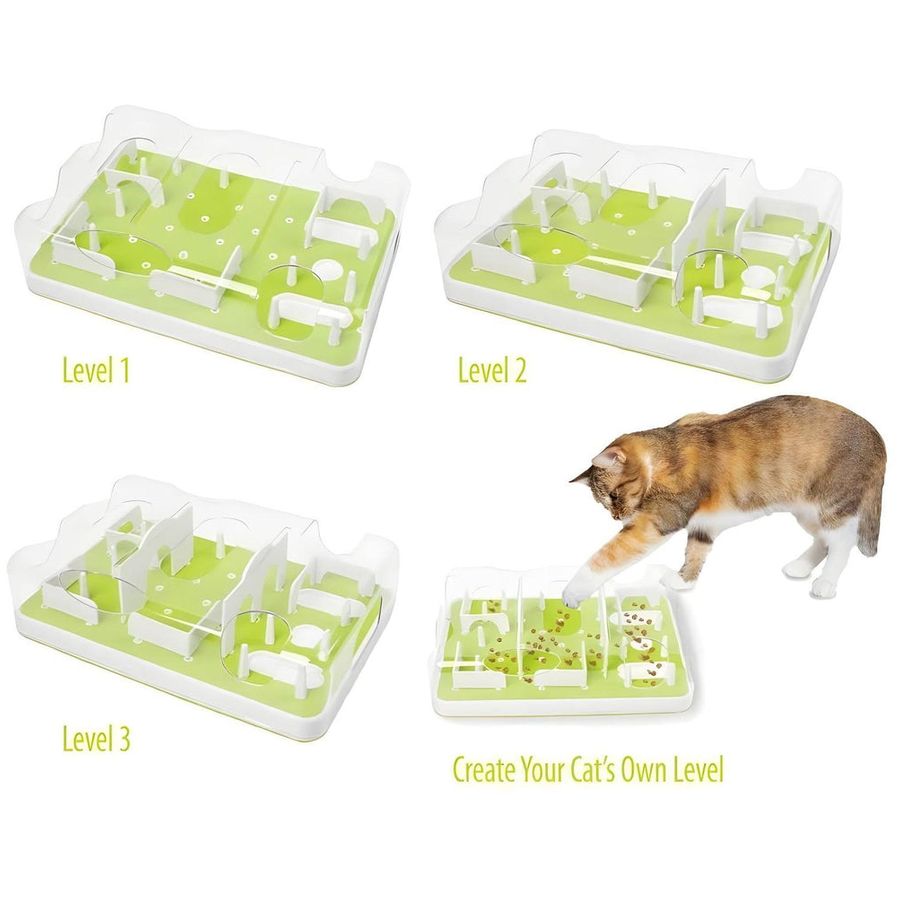 All for Paws Puzzle Cat Feeder