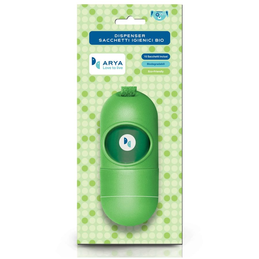 Arya Poo Bag Dispenser with Refill Bag