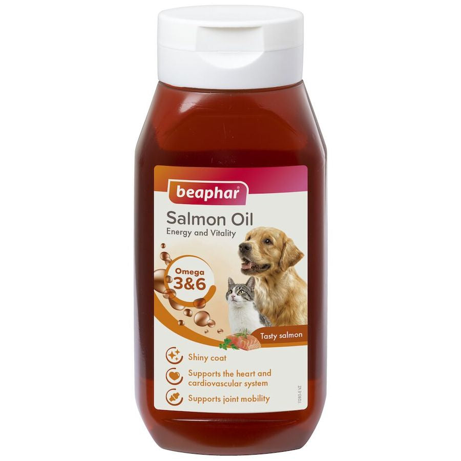 Beaphar Salmon Oil 430mL per bottle