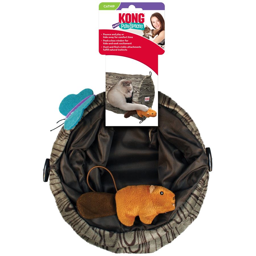 Kong Play Spaces Burrow Cat Toy