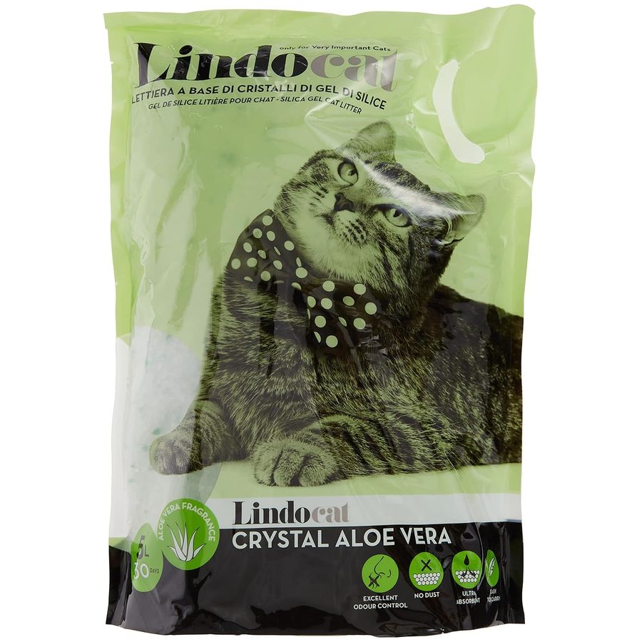 Lindocat Crystal Aloe Vera Scent Silica Gel 5L (2.1kg)