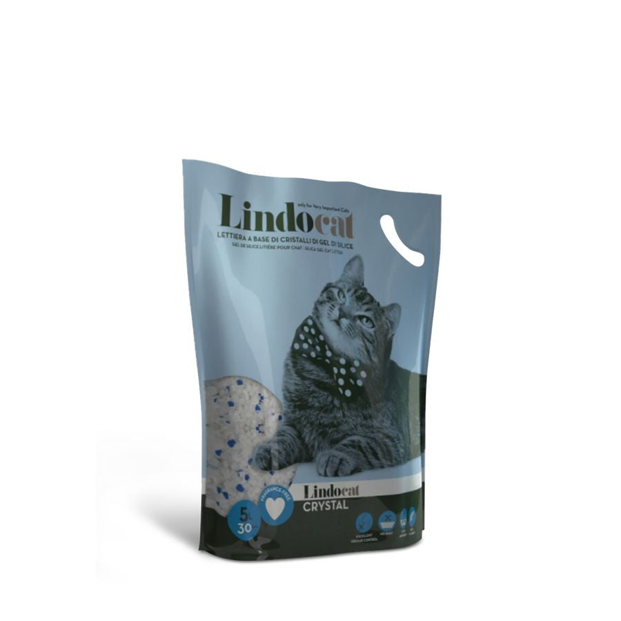 LindoCat Crystal Fragrance Free Silica Gel 5L (2.1kg)