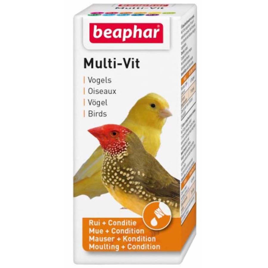 Beaphar Multi Vitamin Bird 20mL per bottle