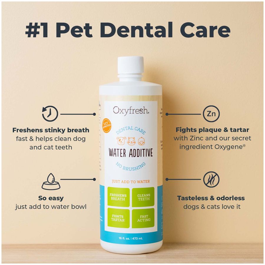 Oxyfresh Premium Pet Dental Water Additive 473ml