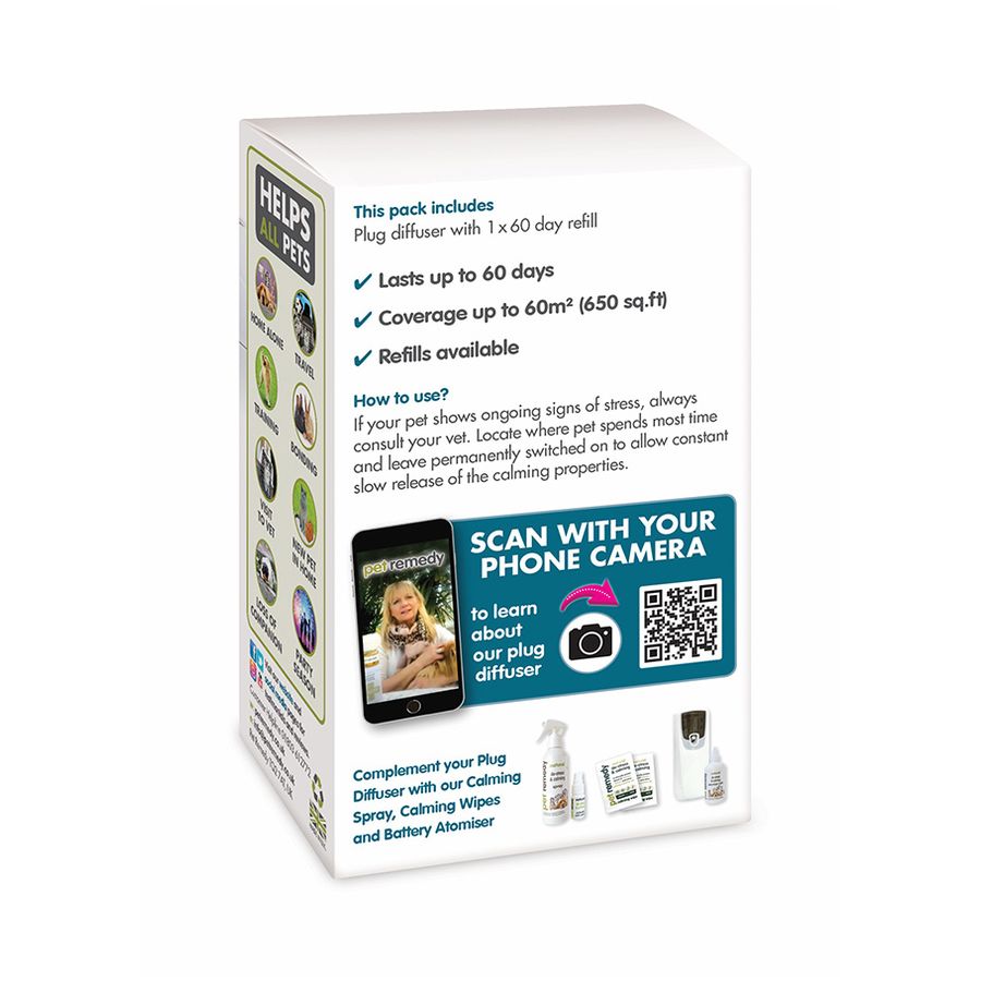 Pet Remedy 3-Pin Plug-in Diffuser Pack