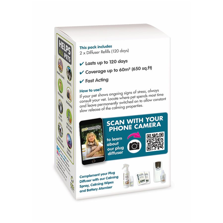 Pet Remedy Refill Pack (2 x 40ml bottle)