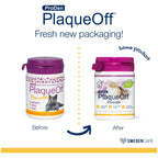 PlaqueOff Powder for Cats 40g per bottle