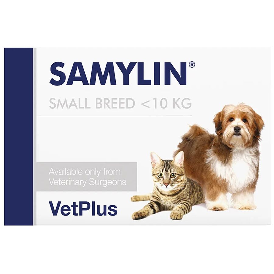 VetPlus Samylin Tablets Cat & Dog (<10kg) Liver Support
