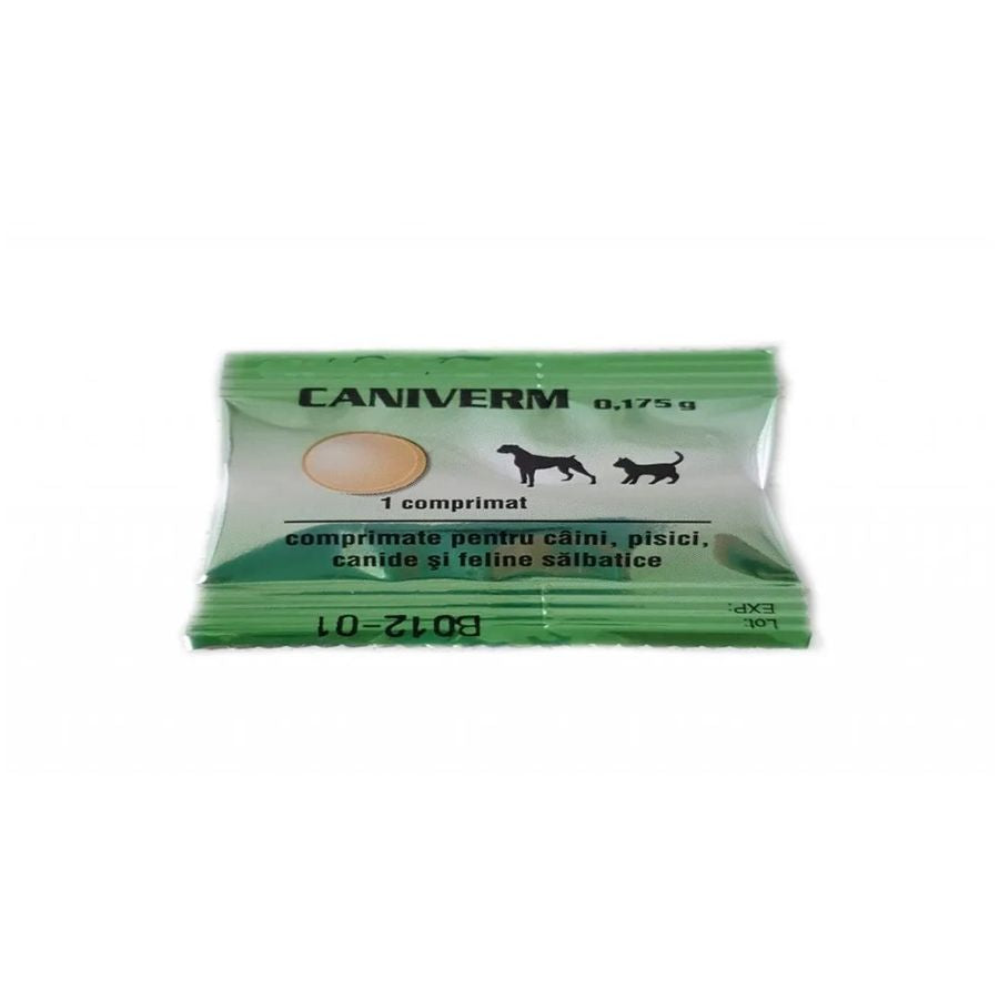 Caniverm 0.175g up to 2kg tablet