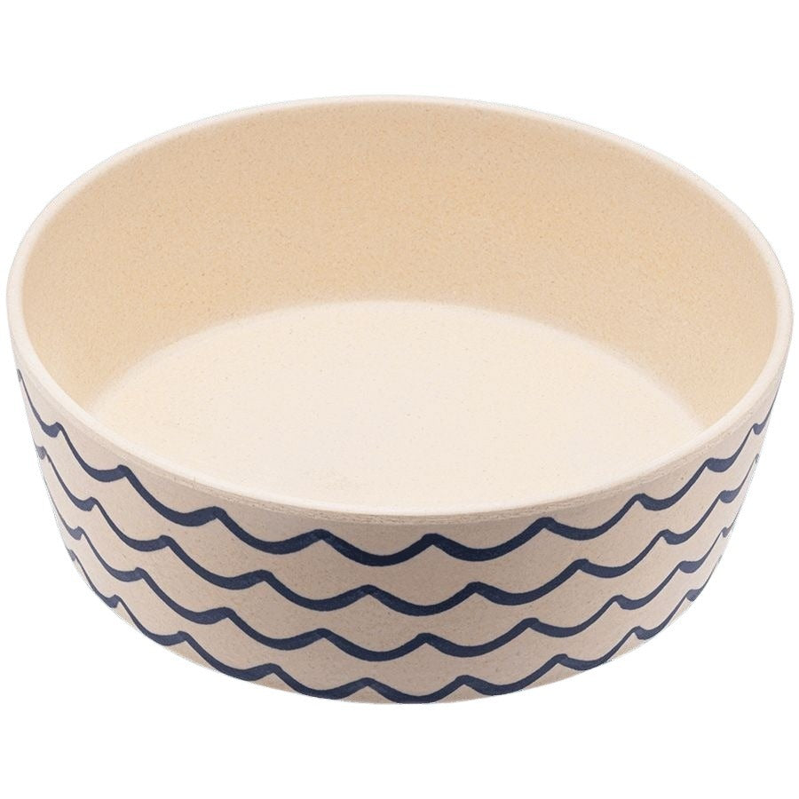 Beco Bamboo Printed Bowl Ocean Waves - L