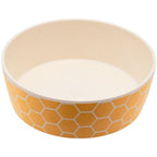 Beco Bamboo Pet Bowl Honeycomb - L