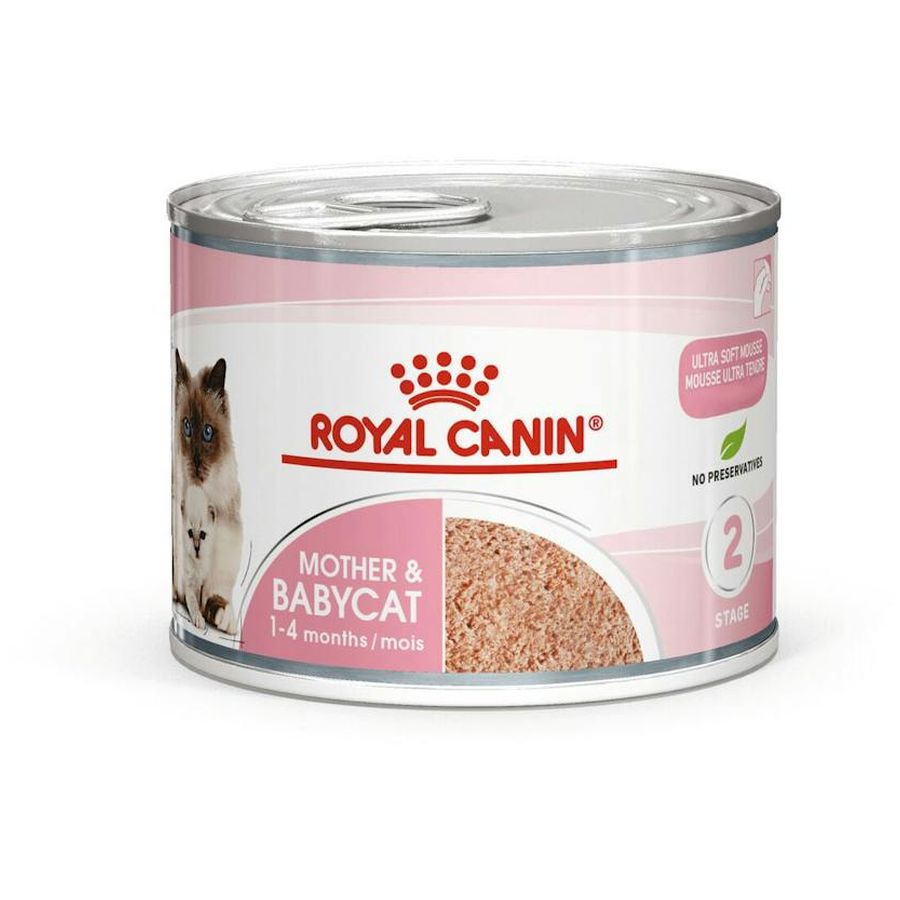 Royal Canin Mother & Babycat Mousse Cat Wet Food 195g