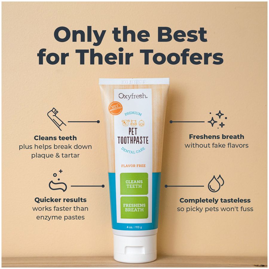 Oxyfresh Premium Pet Toothpaste 4oz