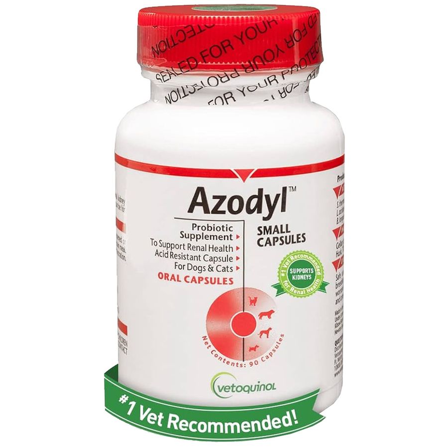 Azodyl for Dogs and Cats 90-capsule bottle
