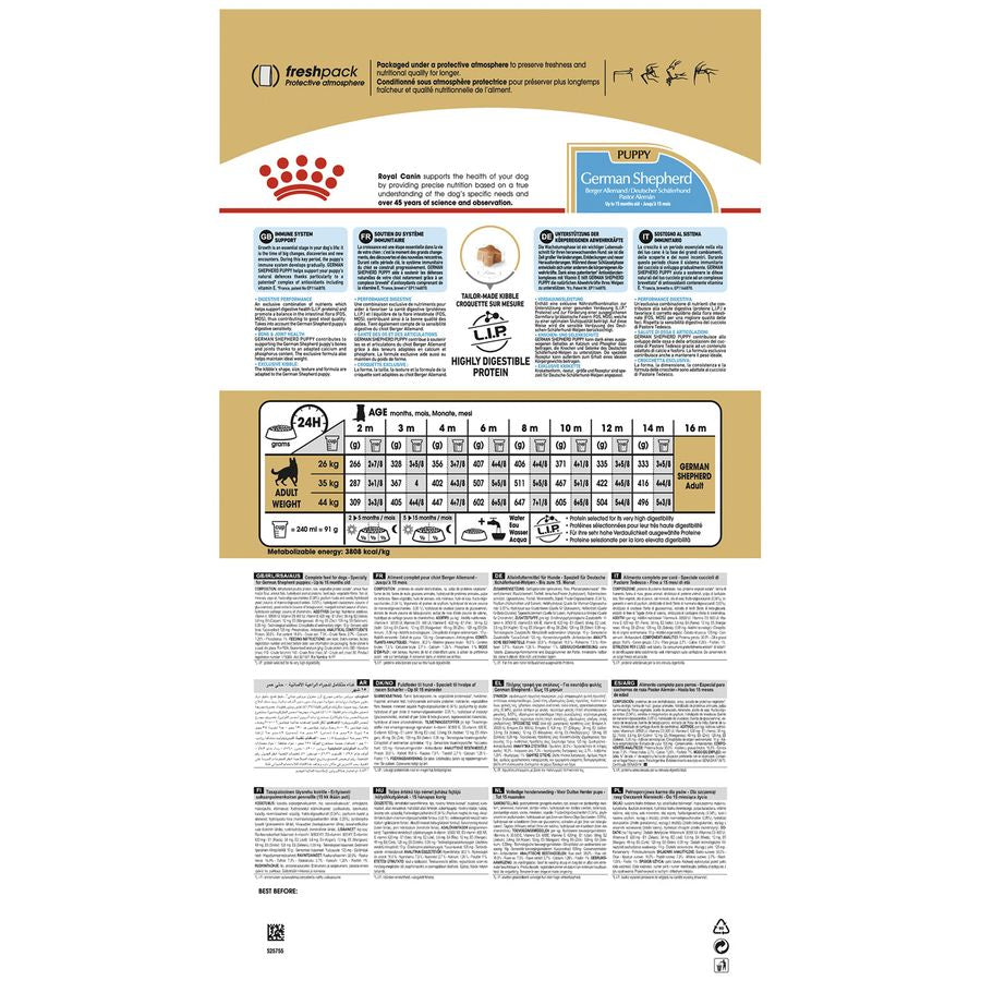 Royal Canin German Shepherd Puppy Dry Food 12kg