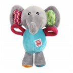 GiGwi Elephant Plush Friendz with Squeaker Crinkle S/M