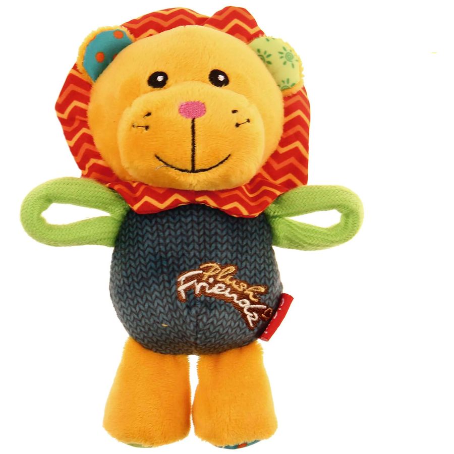 Gigwi Plush Friendz Dog Toy Lion