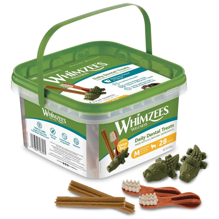 Whimzees Variety Value Box Medium 28 pcs