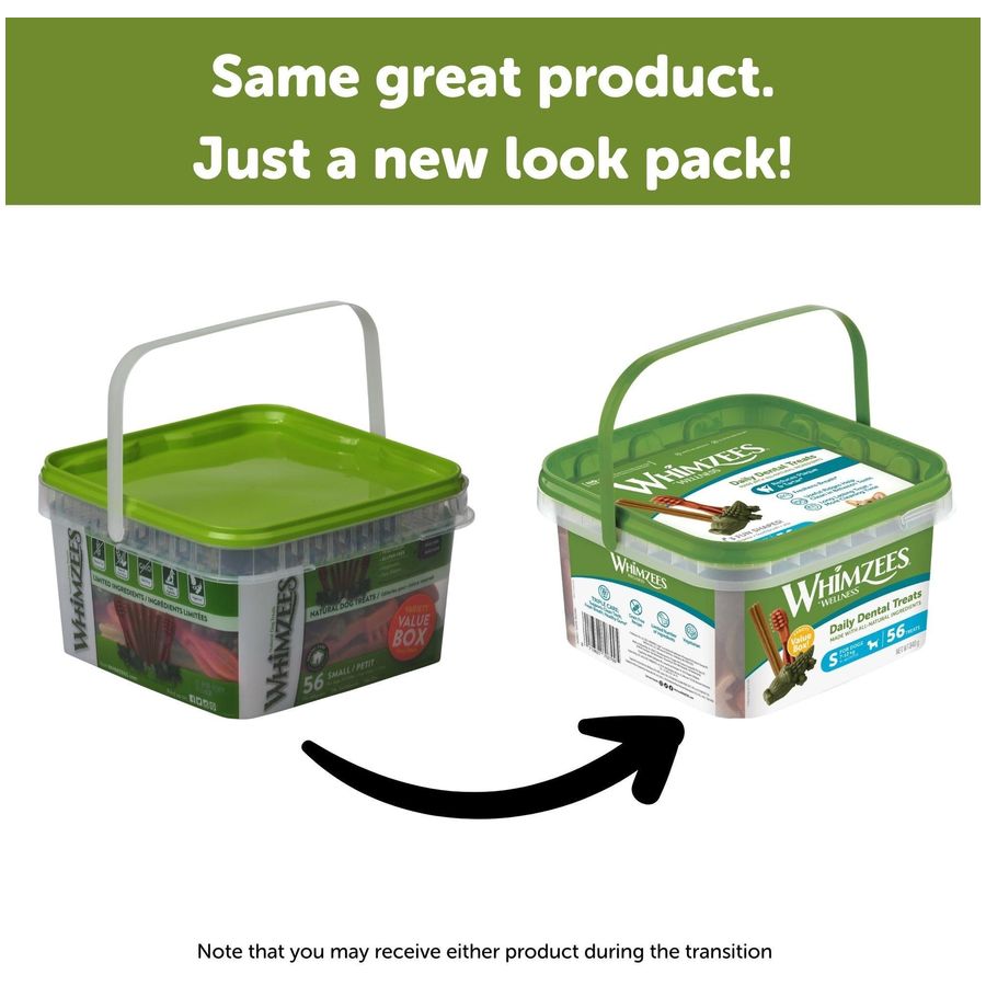 Whimzees Variety Value Box Small 56 pcs