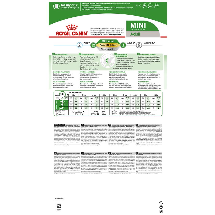 Royal Canin Mini Adult Dog Dry Food 800g