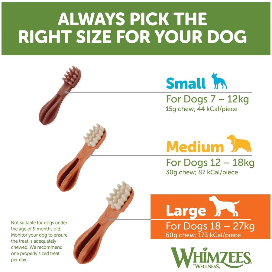 Whimzees Variety Value Box Large 14 pcs