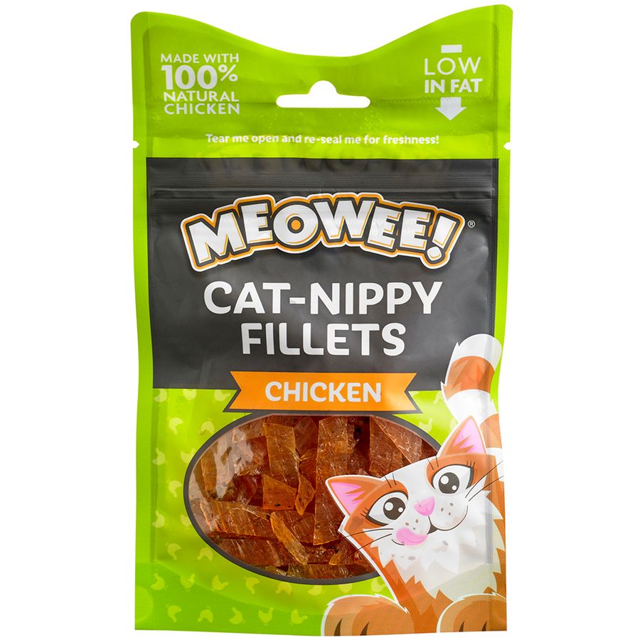Meowee! Cat-Nippy Chicken Fillets 35g pouch
