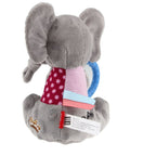 GiGwi Elephant Plush Friendz with Squeaker & TPR Ring