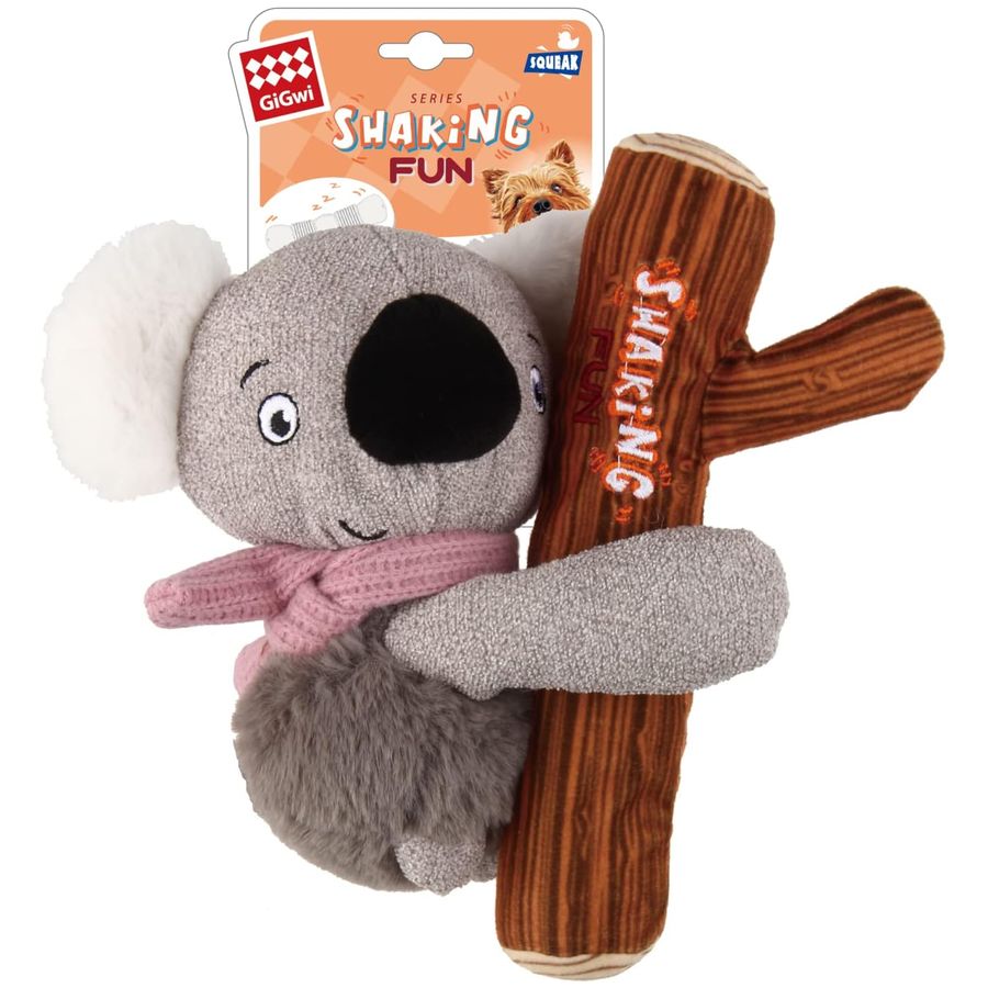 Gigwi Koala Plush Toy with Squeaker