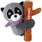 Gigwi Raccoon Plush Toy with Squeaker